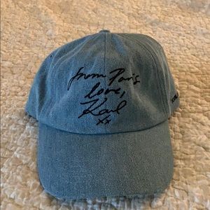 Karl lagerfeld jean baseball cap